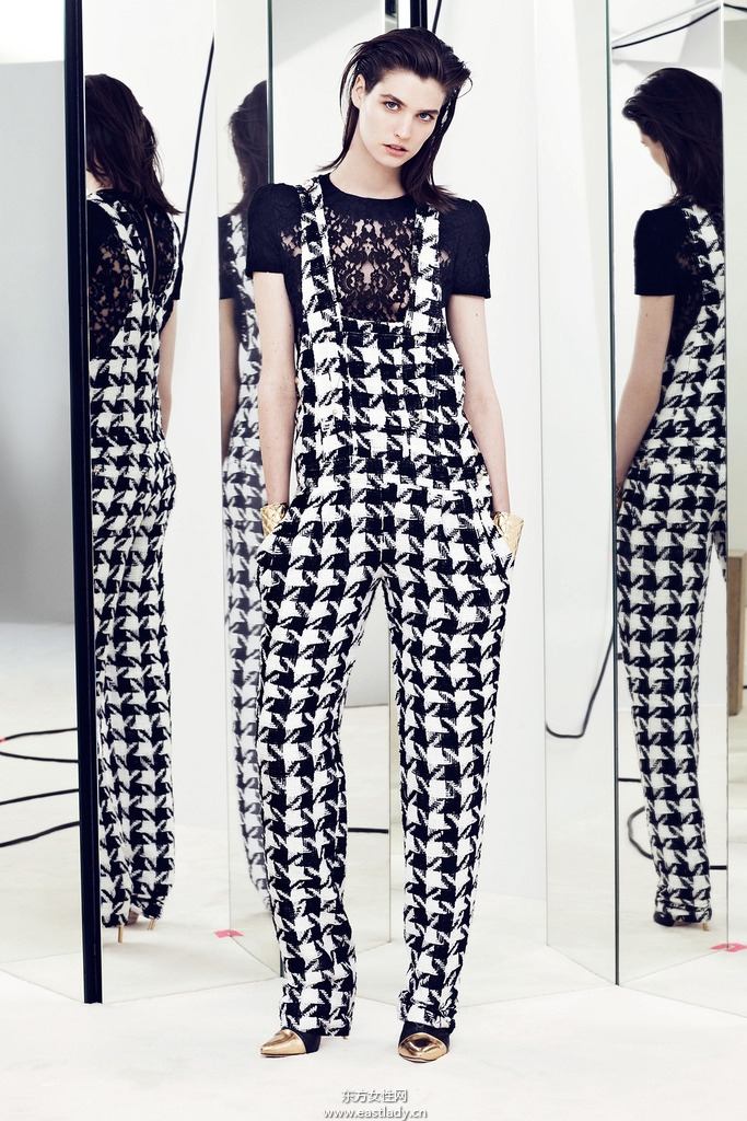 Balmain 2014早春流行服饰时尚大片