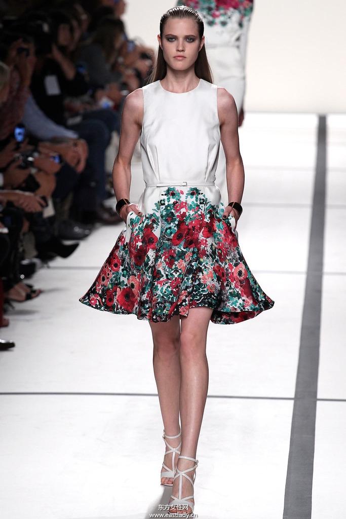 Elie Saab 2014春夏流行服饰时尚大片