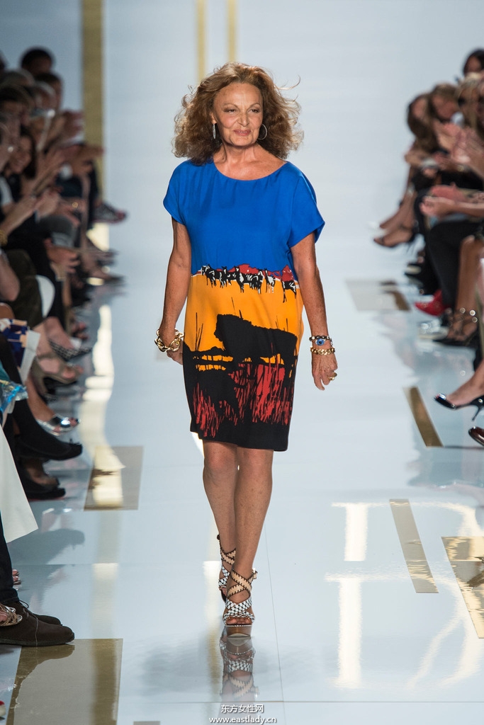 Diane von Furstenberg 2014春夏流行服饰时尚大片