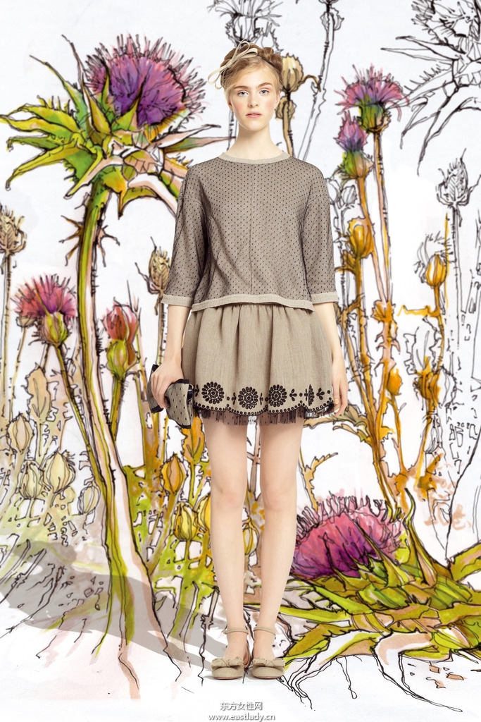 Red Valentino 2014春夏流行服饰时尚大片
