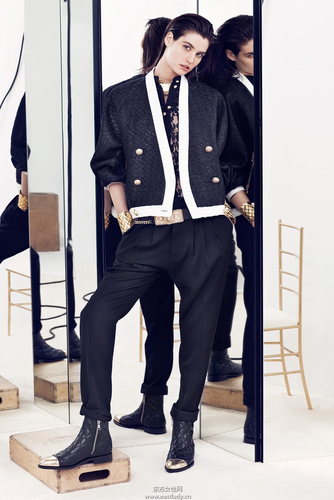 Balmain 2014早春流行服饰时尚大片