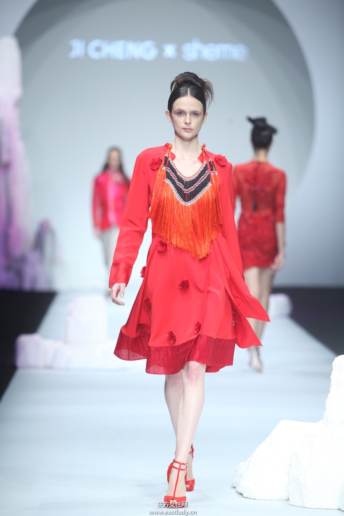 吉承上海时装周2014春夏流行服饰时尚大片