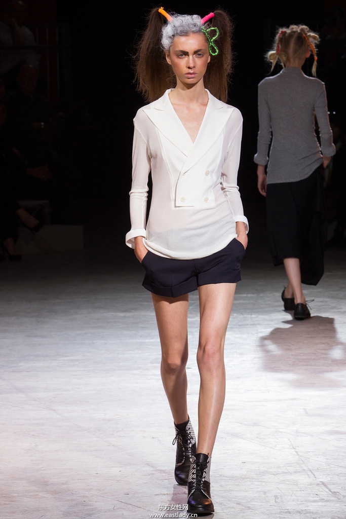 Yohji Yamamoto(山本耀司)2014春夏流行服饰时尚大片