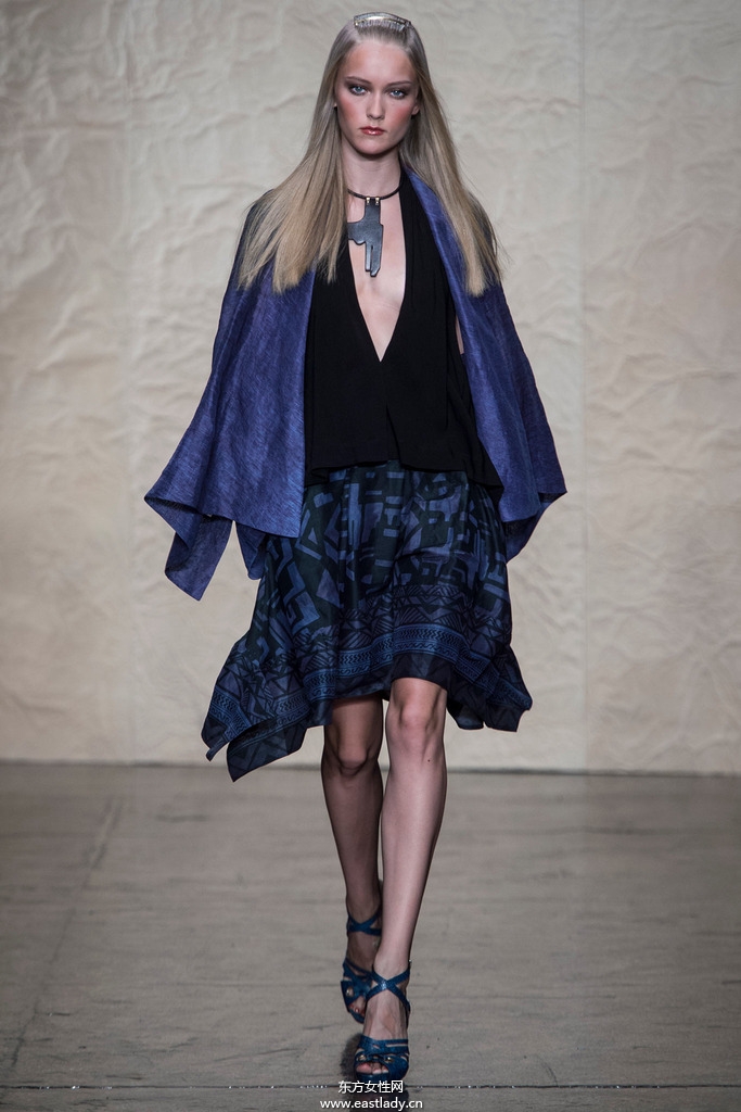 Donna Karan 2014春夏流行服饰时尚大片