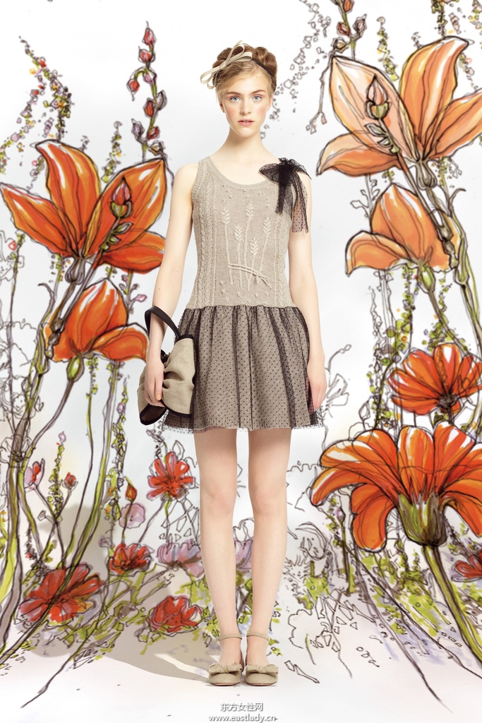Red Valentino 2014春夏流行服饰时尚大片