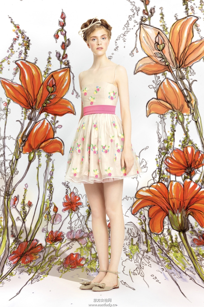 Red Valentino 2014春夏流行服饰时尚大片
