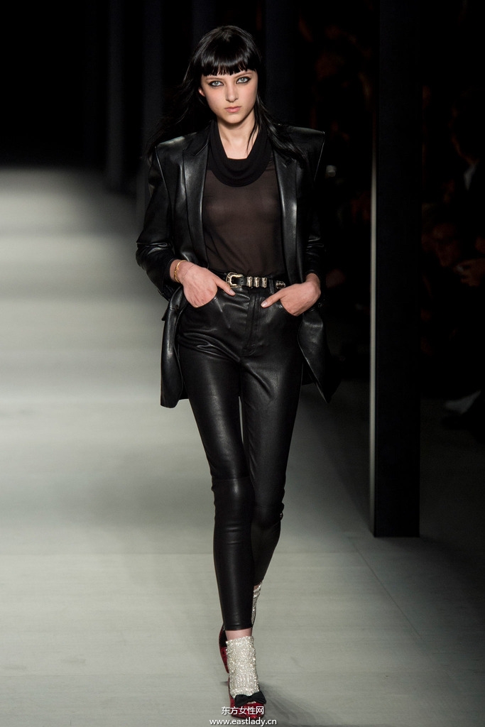 Saint Laurent（圣罗兰）2014春夏流行服饰时尚大片