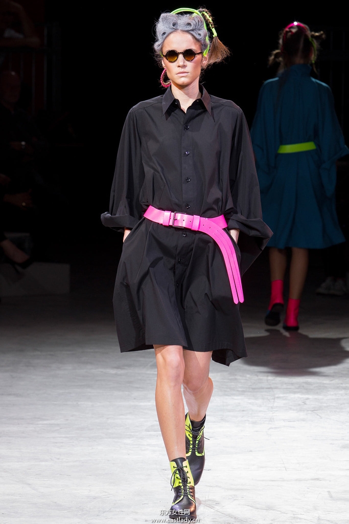 Yohji Yamamoto(山本耀司)2014春夏流行服饰时尚大片