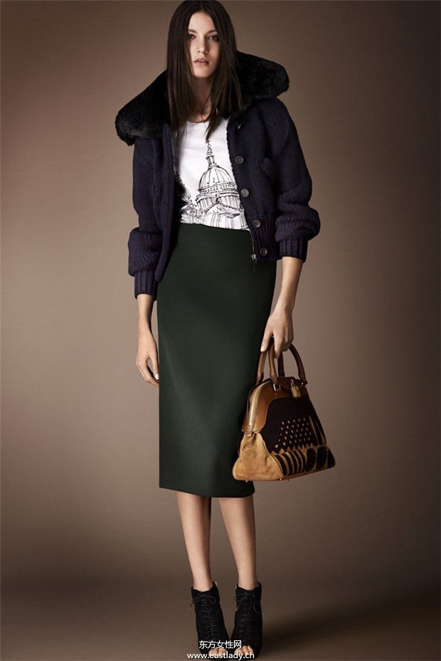 Burberry Prorsum 2014秋冬流行服饰时尚大片