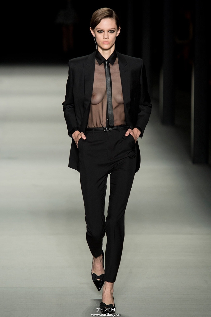 Saint Laurent（圣罗兰）2014春夏流行服饰时尚大片