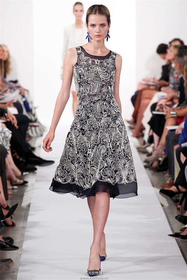 Oscar de la Renta 2014春夏流行服饰时尚大片