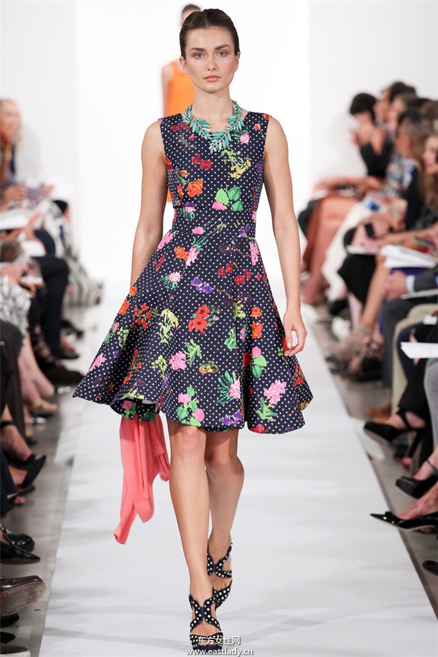 Oscar de la Renta 2014春夏流行服饰时尚大片
