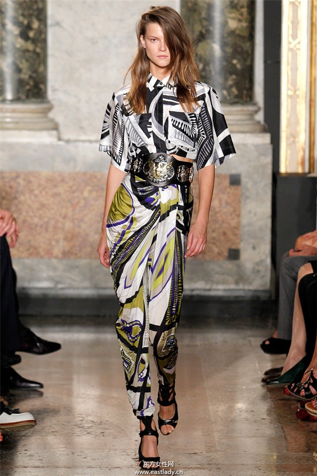 Emilio Pucci 米兰时装周2014春夏流行服饰时尚大片