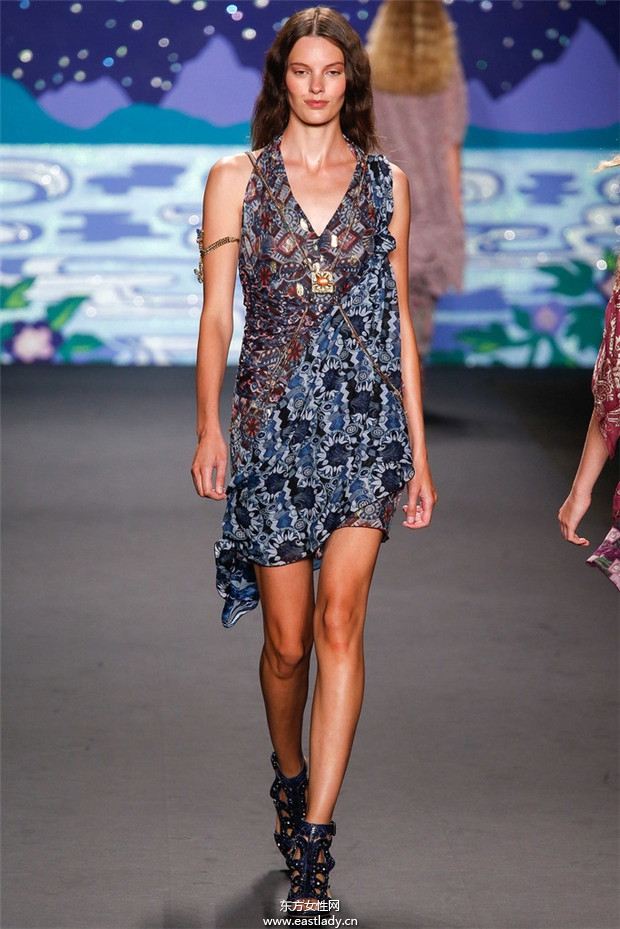 Anna Sui 2014春夏流行服饰时尚大片