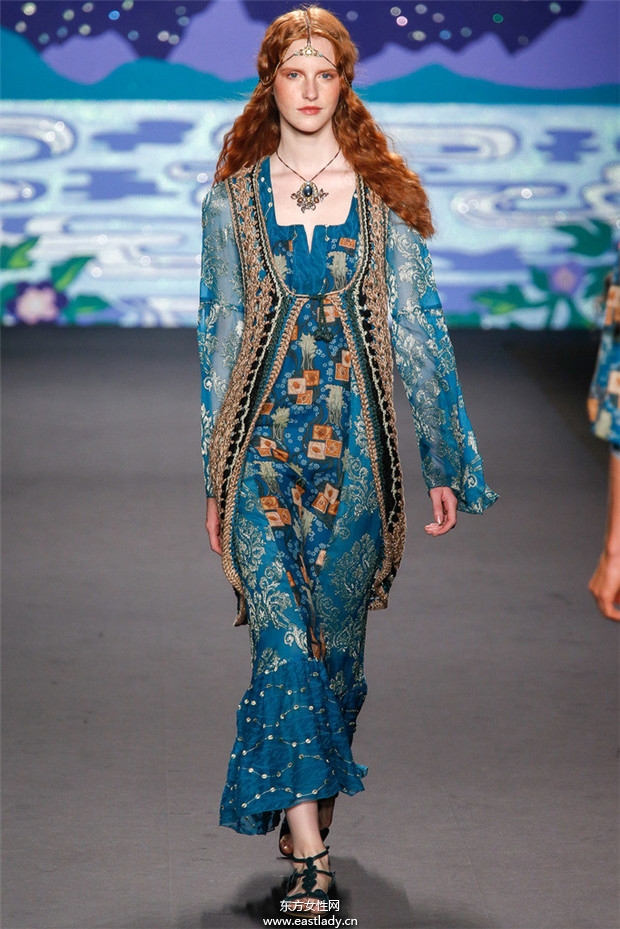 Anna Sui 2014春夏流行服饰时尚大片