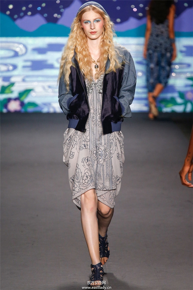 Anna Sui 2014春夏流行服饰时尚大片