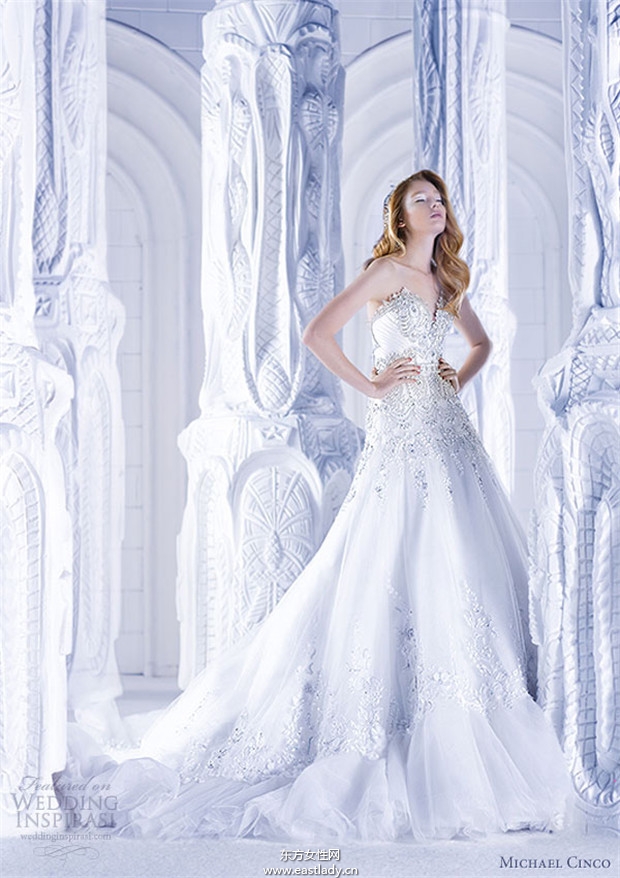 Michael Cinco 2013新款婚纱礼服系列