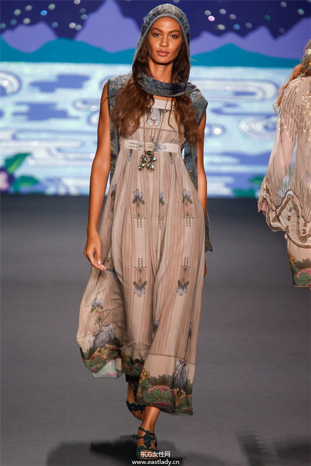 Anna Sui 2014春夏流行服饰时尚大片