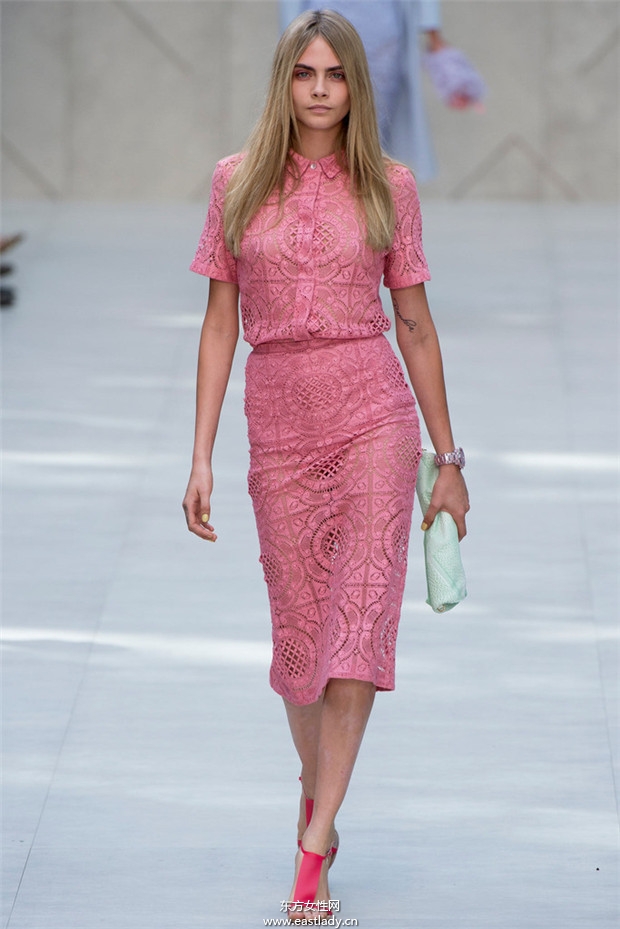 Burberry Prorsum 2014春夏流行服饰时尚大片