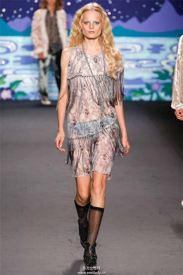 Anna Sui 2014春夏流行服饰时尚大片