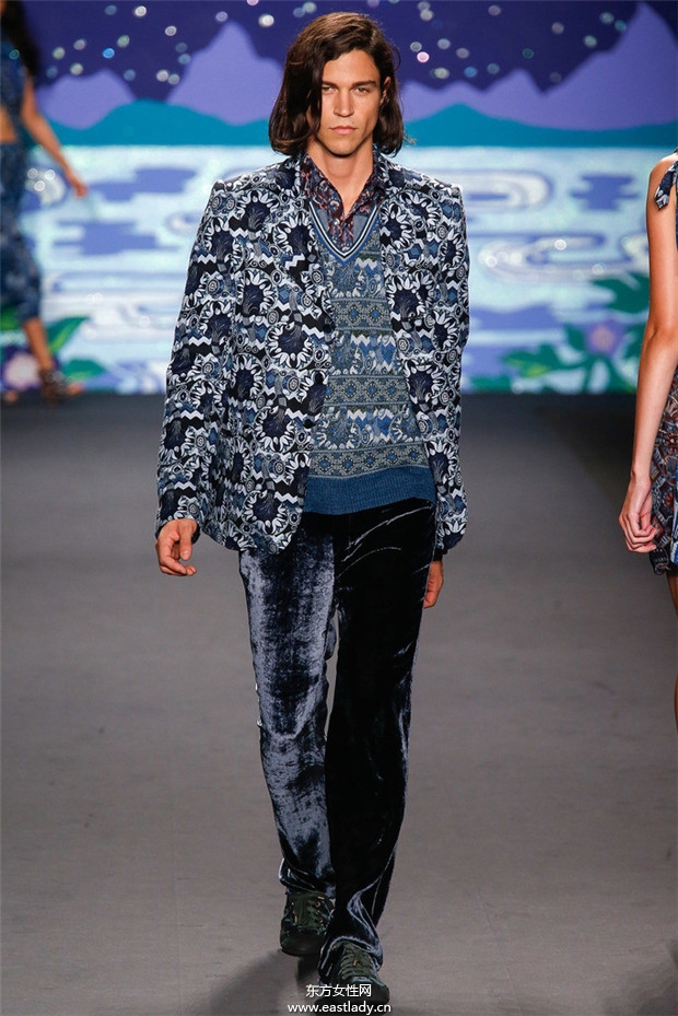 Anna Sui 2014春夏流行服饰时尚大片