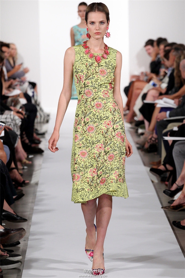Oscar de la Renta 2014春夏流行服饰时尚大片