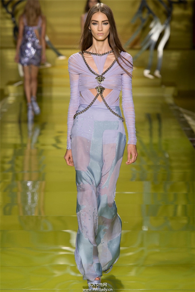 Versace（范思哲）2014春夏米兰时装周服装秀