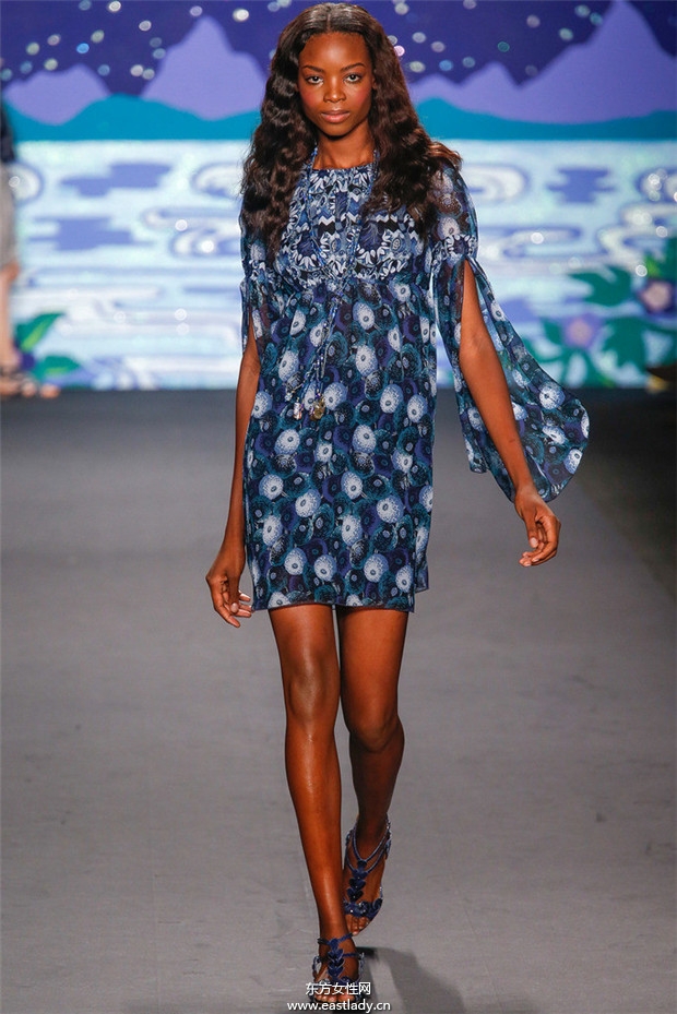 Anna Sui 2014春夏流行服饰时尚大片