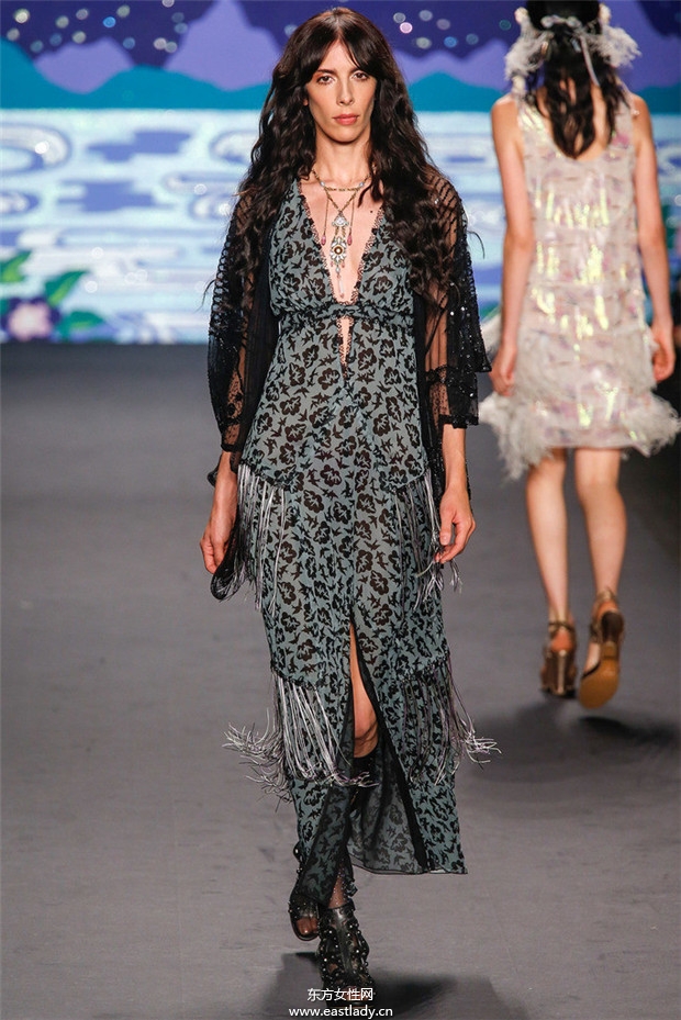 Anna Sui 2014春夏流行服饰时尚大片