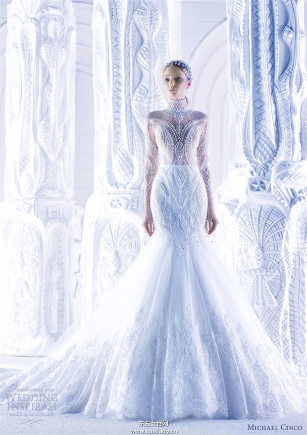 Michael Cinco 2013新款婚纱礼服系列