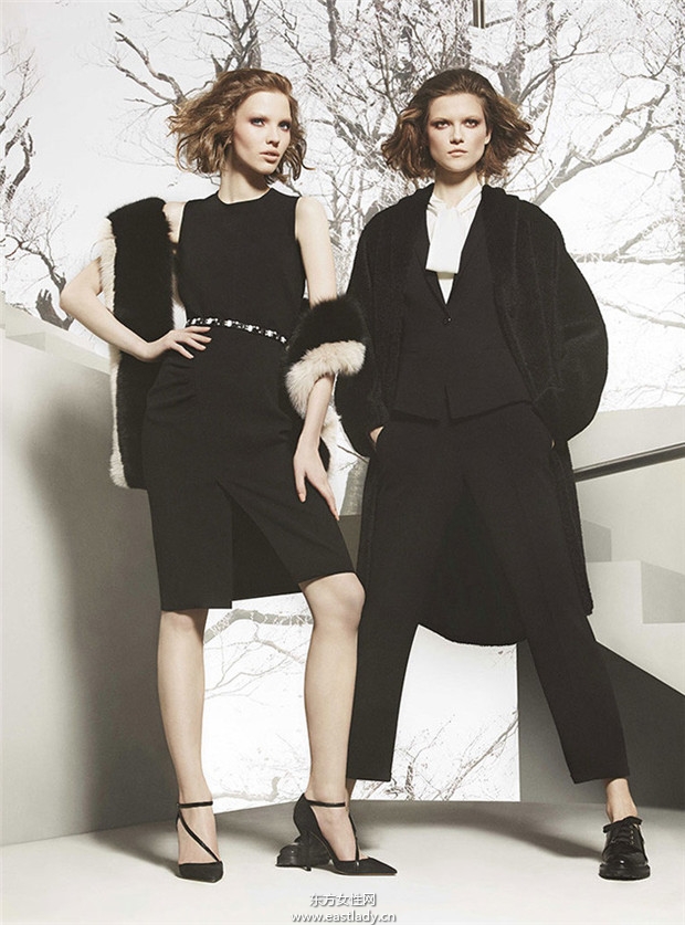 Max Mara Studio 2013秋冬流行服饰时尚大片