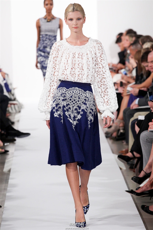 Oscar de la Renta 2014春夏流行服饰时尚大片