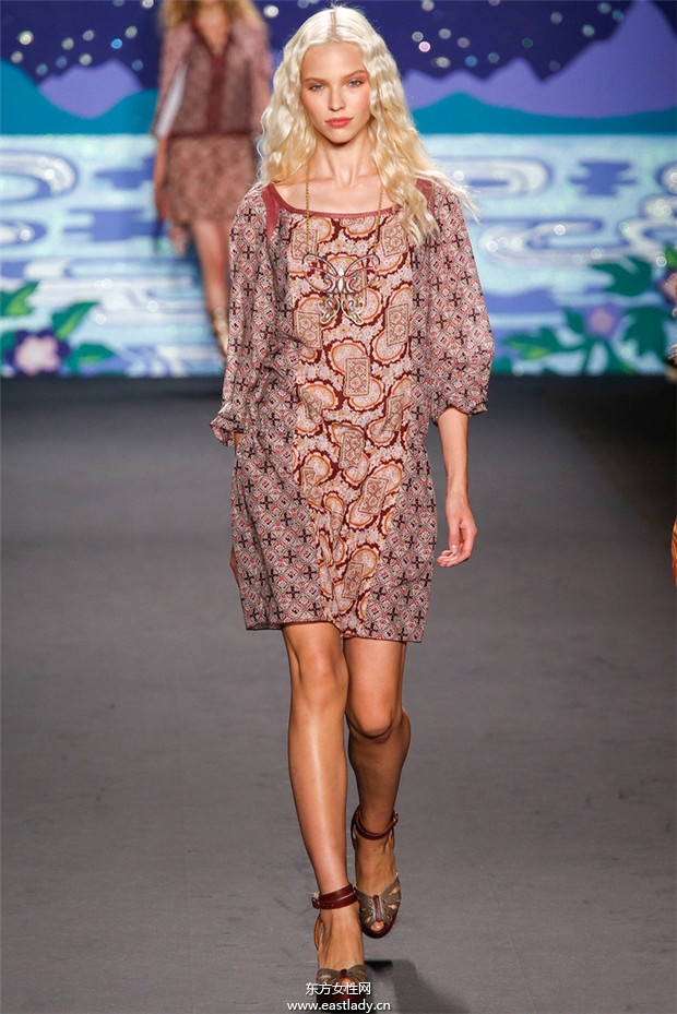 Anna Sui 2014春夏流行服饰时尚大片