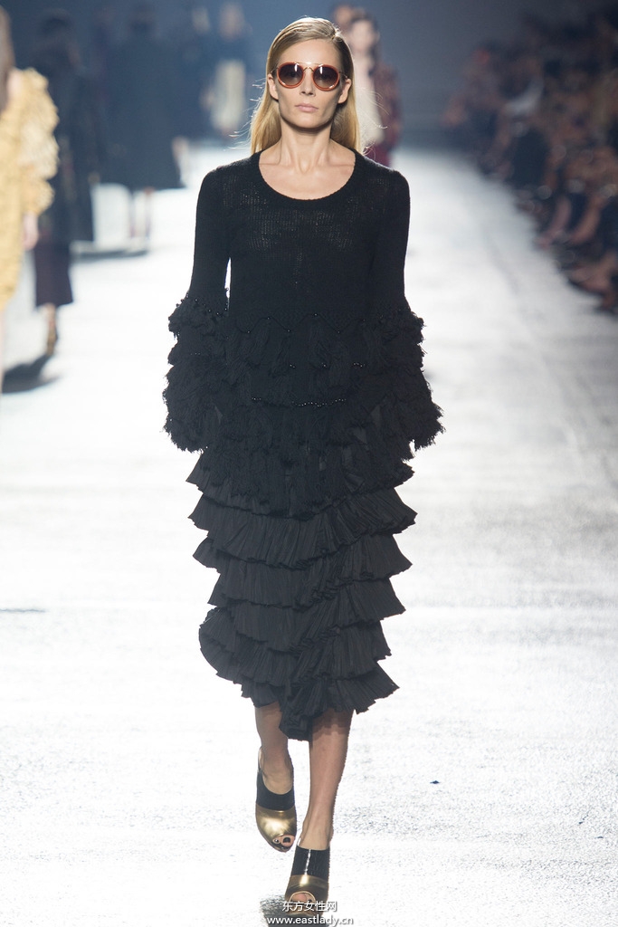 Dries Van Noten巴黎时装周2014春夏流行服饰时尚大片