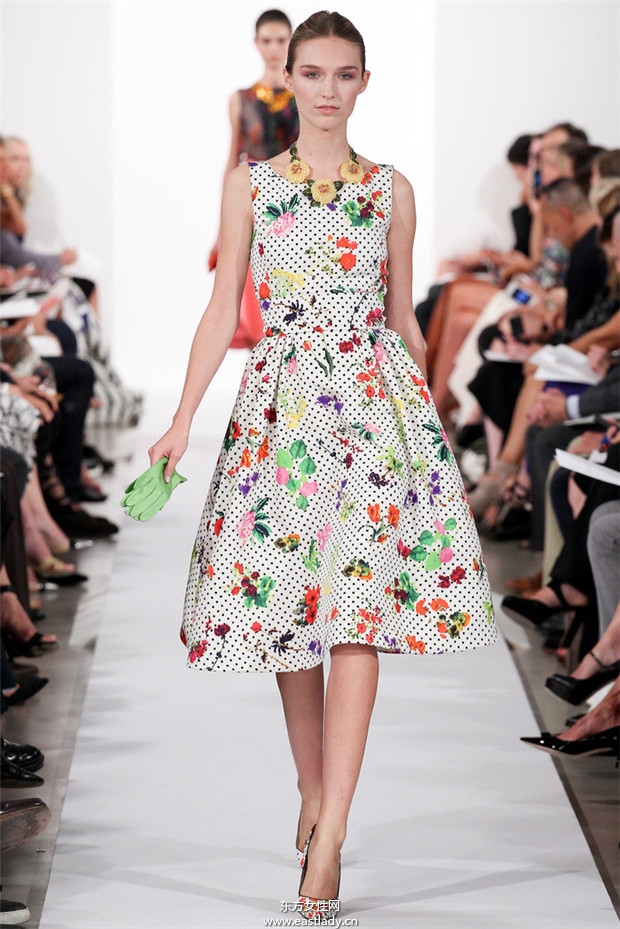 Oscar de la Renta 2014春夏流行服饰时尚大片