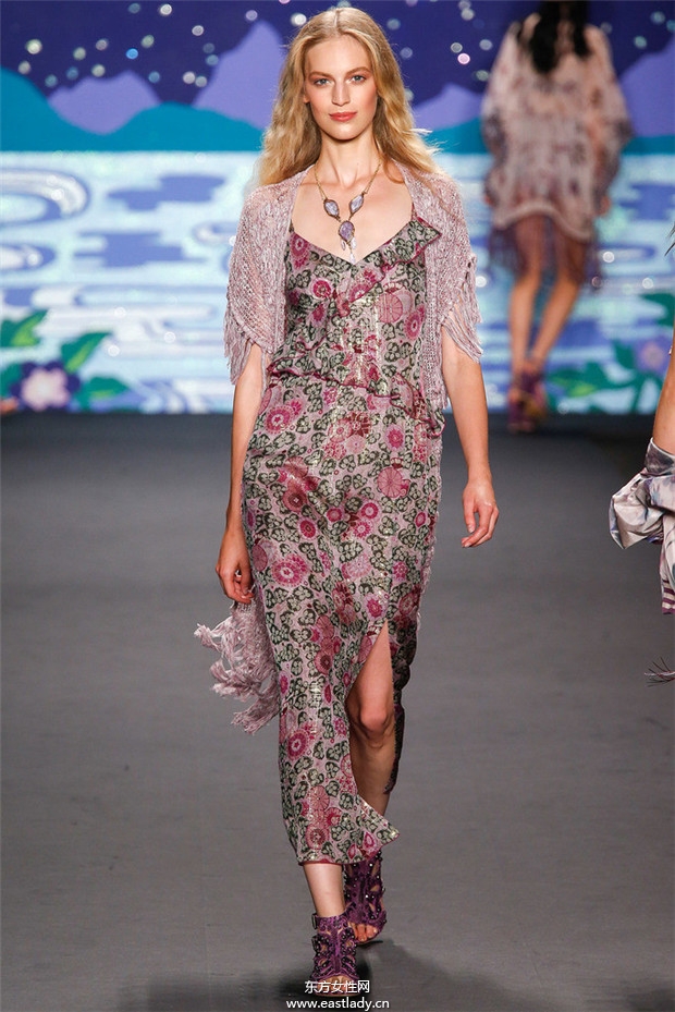 Anna Sui 2014春夏流行服饰时尚大片