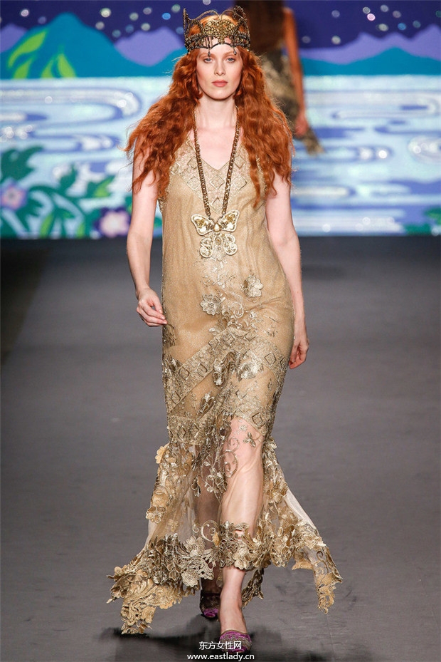 Anna Sui 2014春夏流行服饰时尚大片