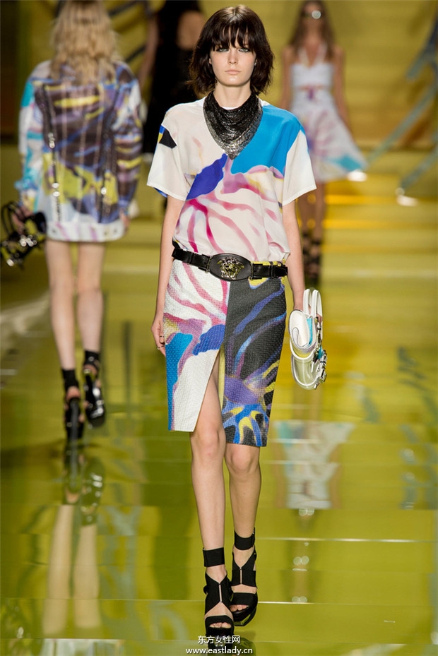 Versace（范思哲）2014春夏米兰时装周服装秀