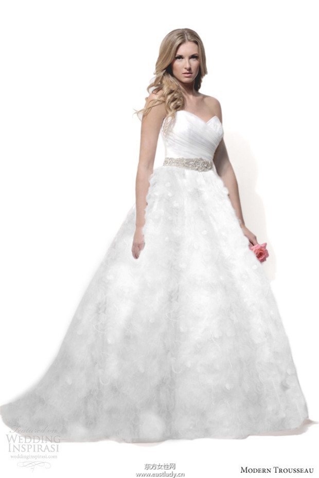 Modern Trousseau 2014春夏婚纱礼服系列欣赏(图片)