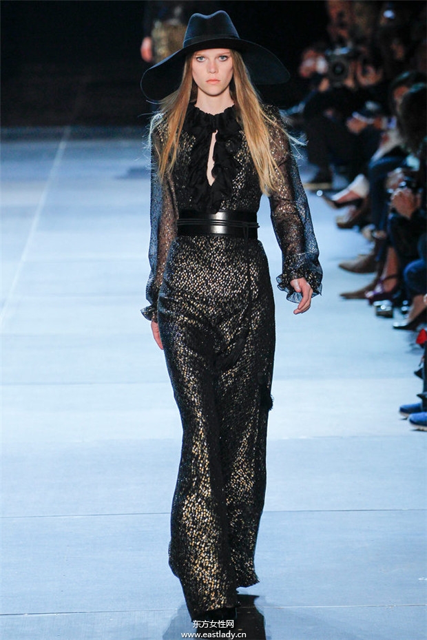 Saint Laurent 2013春夏服装时尚大片