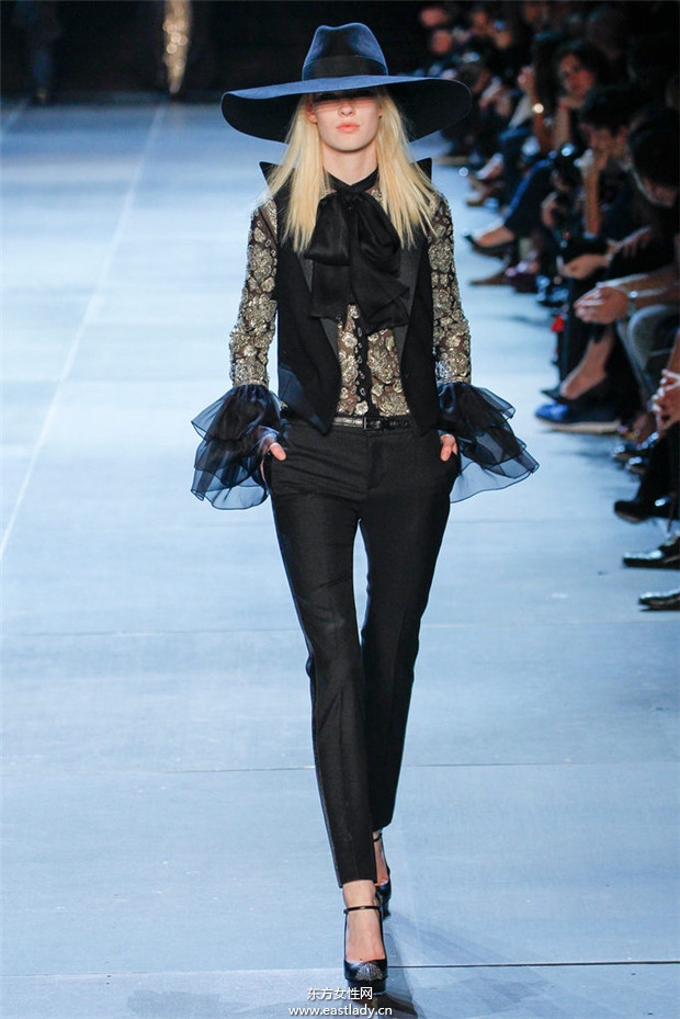 Saint Laurent 2013春夏服装时尚大片