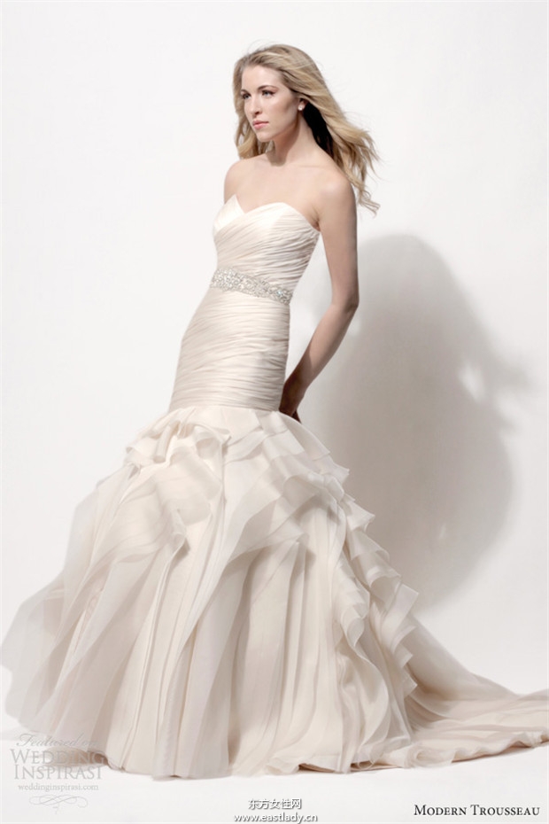 Modern Trousseau 2014春夏婚纱礼服系列欣赏(图片)