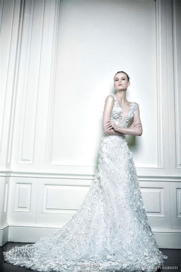 Celia Kritharioti 2013秋冬新款婚纱礼服系列