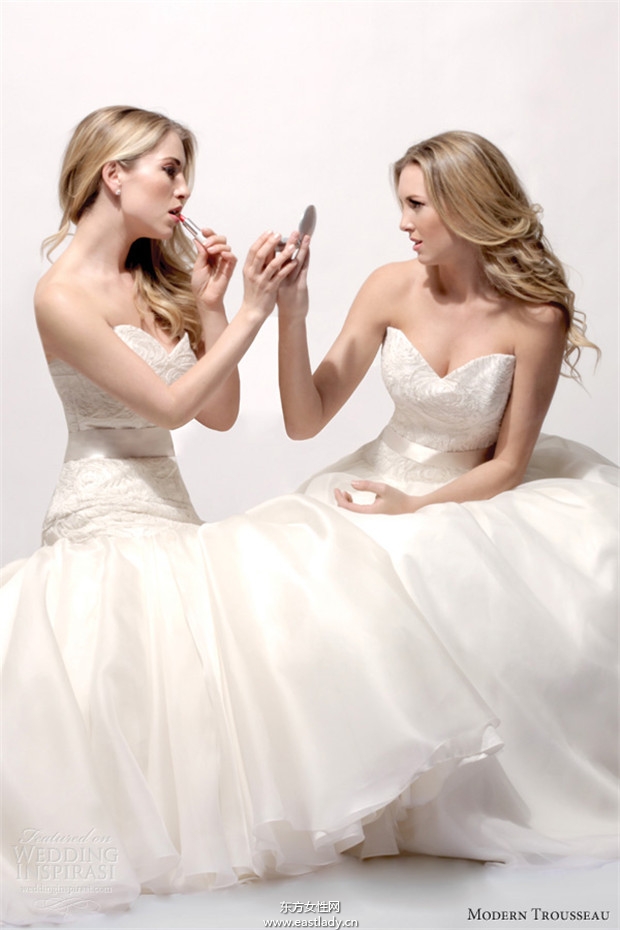 Modern Trousseau 2014春夏婚纱礼服系列欣赏(图片)