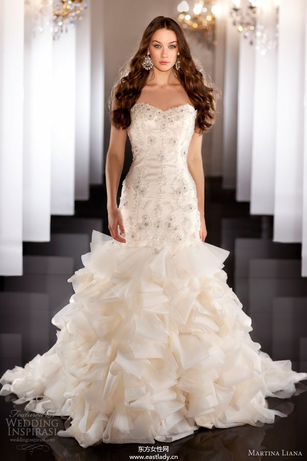 Martina Liana 2013秋冬婚纱礼服系列欣赏(图片)