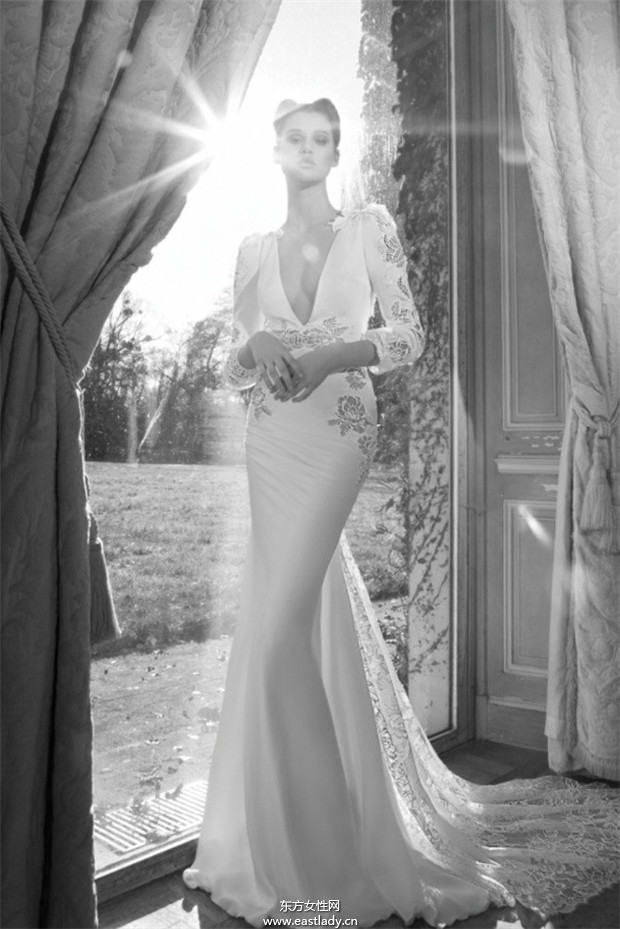 Inbal Dror |Paris 2013婚纱礼服系列欣赏(图片)