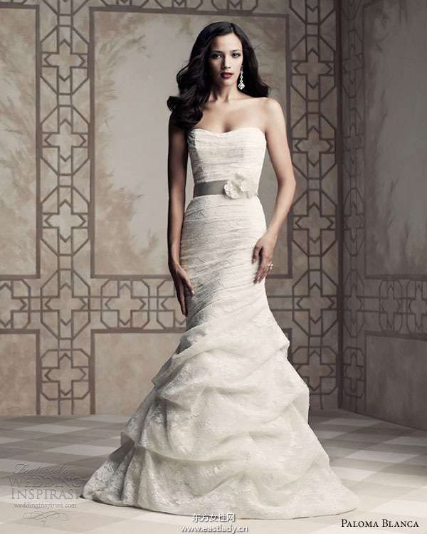Paloma Blanca 2013秋冬全新「Premiere」婚纱礼服系列欣赏