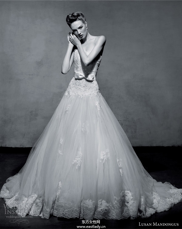 Lusan Mandongus 2013全新婚纱系列