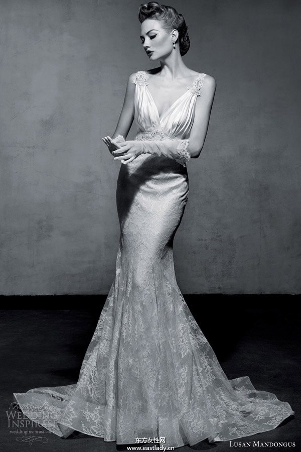 Lusan Mandongus 2013全新婚纱系列