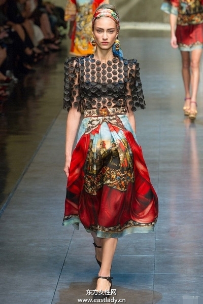 Dolce & Gabbana 2013服装发布